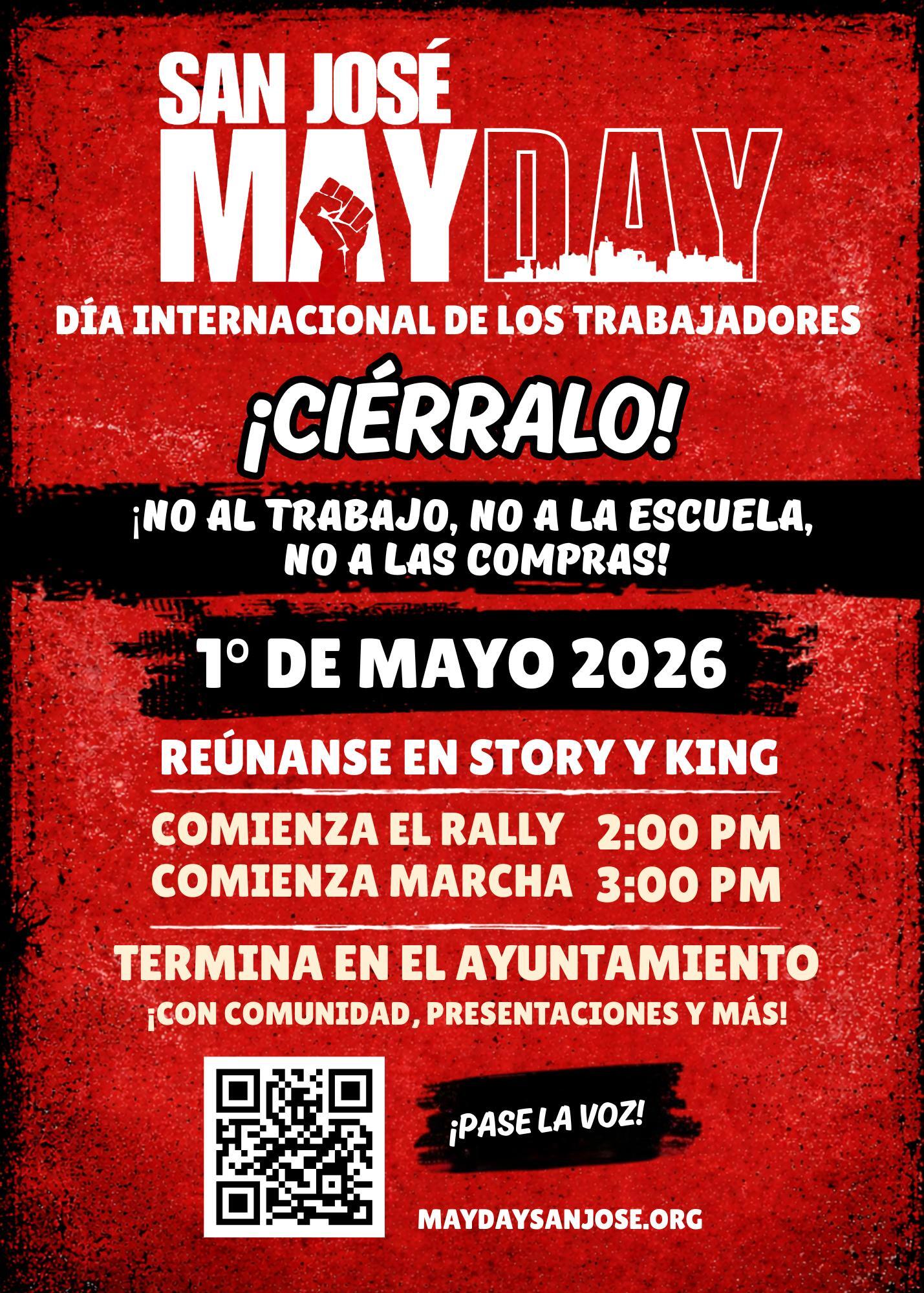2026 May Day Flyer - Español